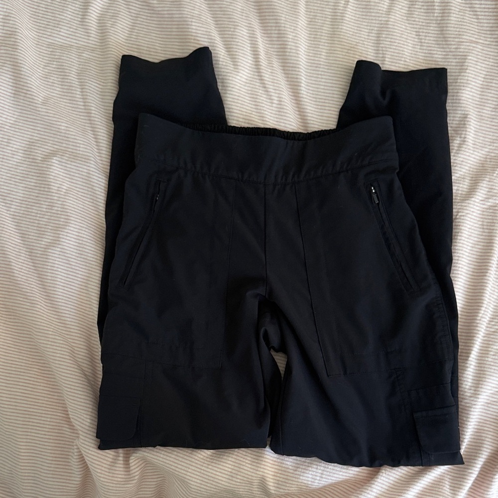 Athleta Charcoal Cargo Pants